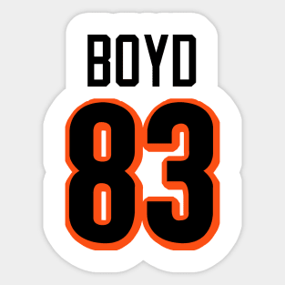 Cincinnati Bengals Tyler Boyd 83 Sticker